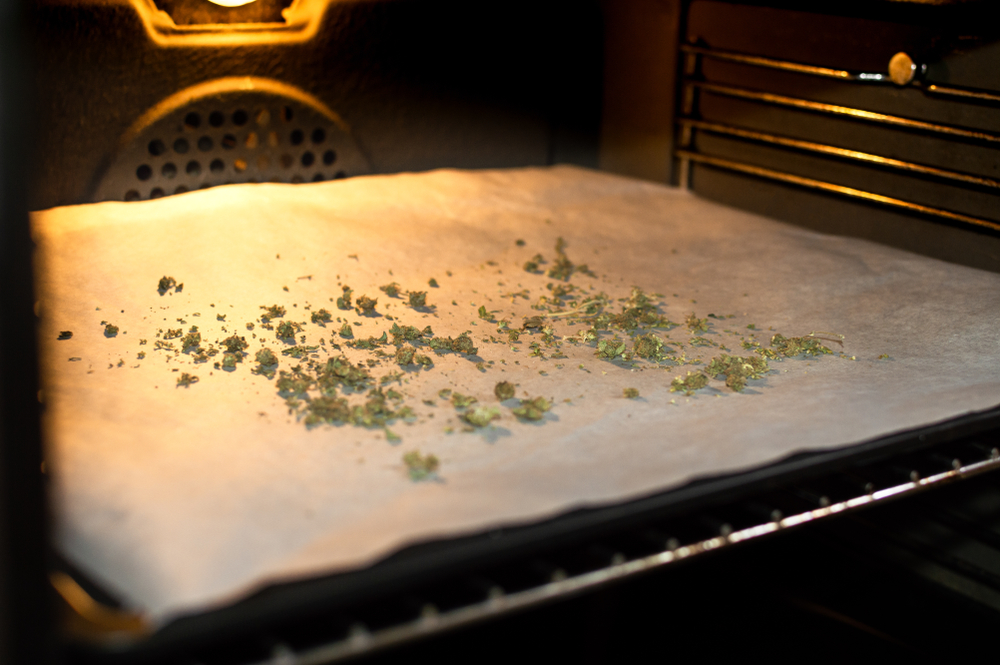 decarboxylation in oven